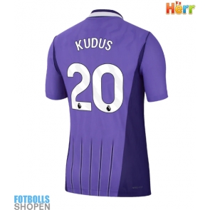 Billiga Tottenham Hotspur Mohammed Kudus #20 Tredjeställ 2026-27 Kortärmad
